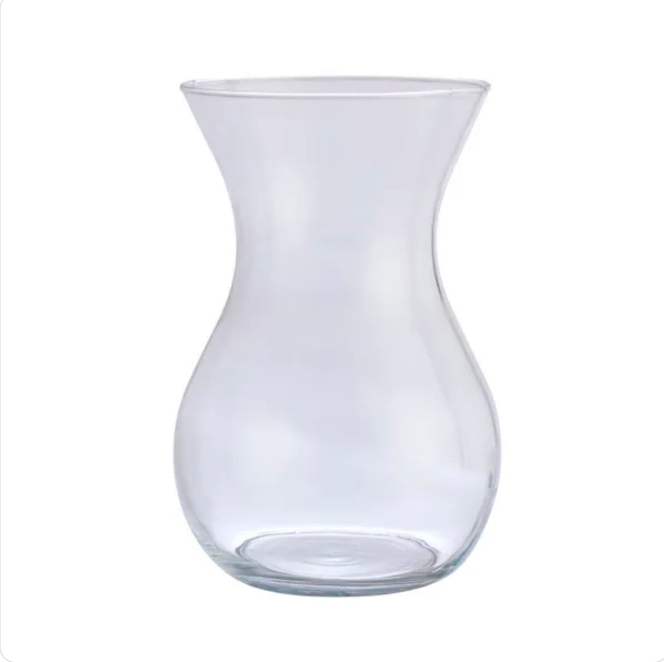 Glass vase,  custom colours ..med size ( this is an example and not for sale )
