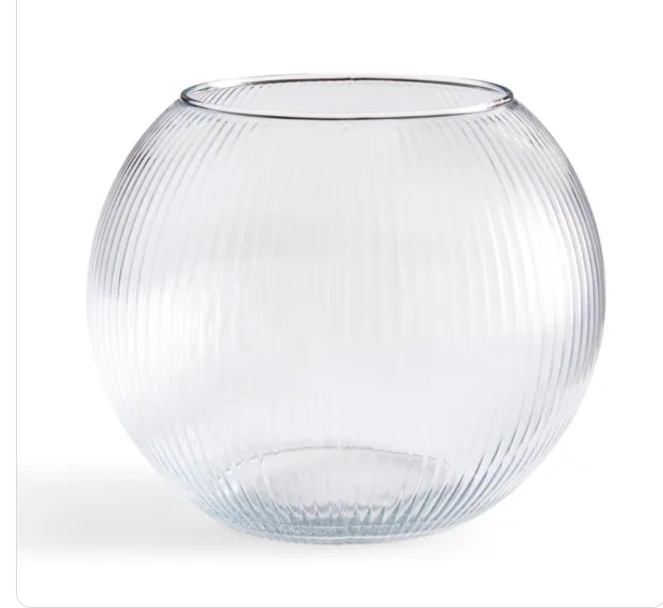 Large cocktail bowl/vase , comes with 6 straws